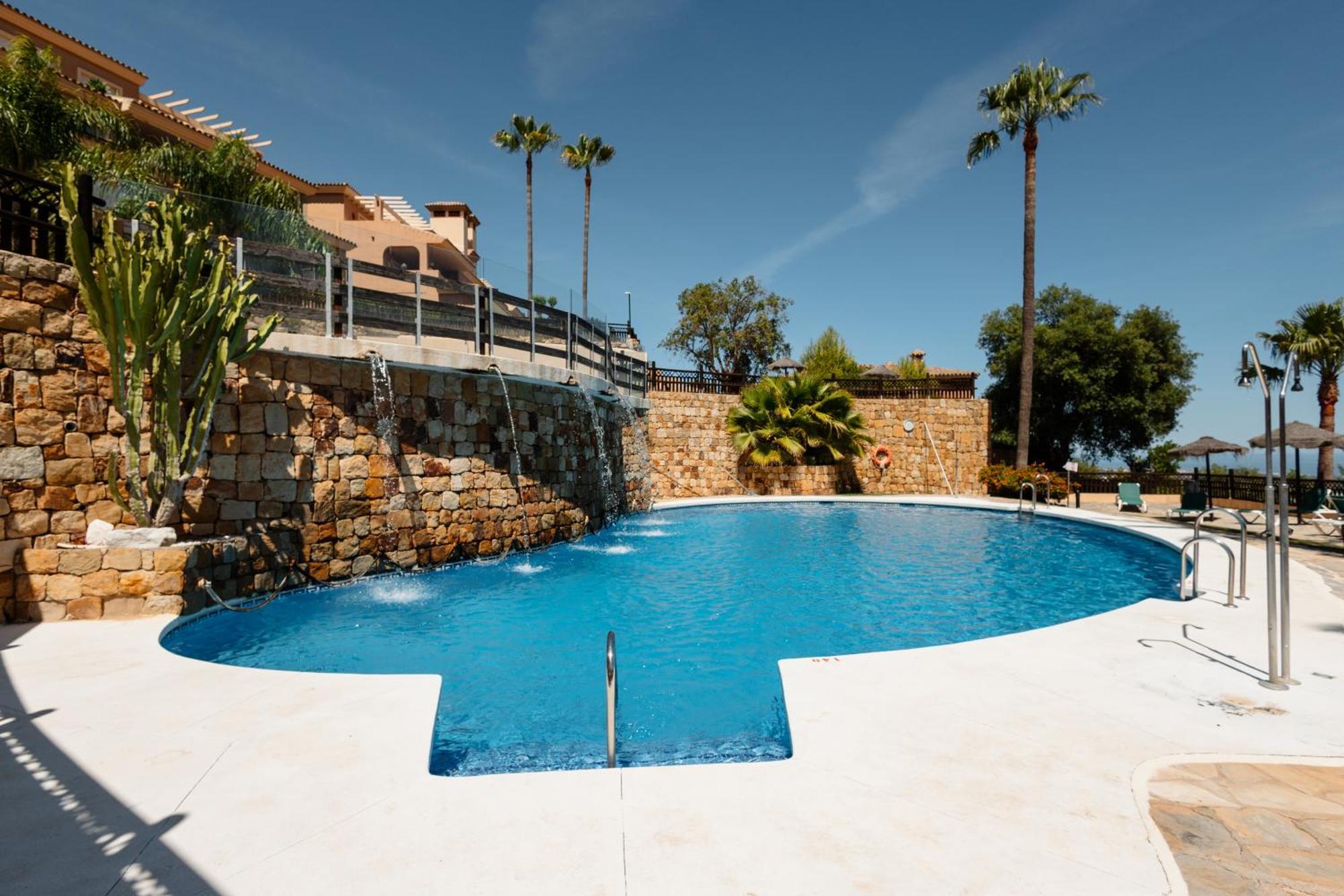 דירות Sitio de Calahonda Private Heatable Infinity Pool With Sea Views In La Mairena, Marbella מראה חיצוני תמונה